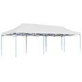 Pop-Up Partyzelt Faltbar 3 X 9 M Weiß