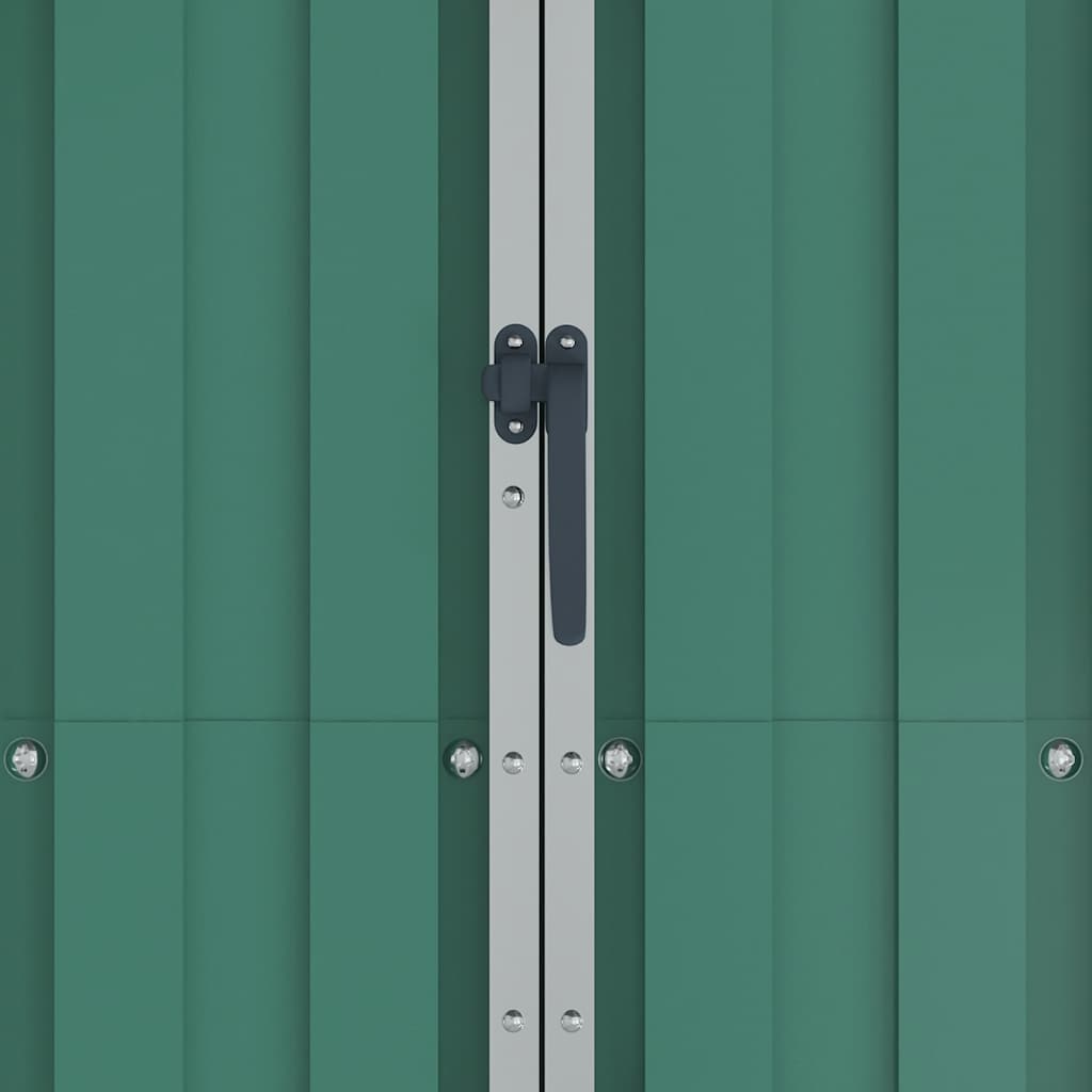Gerätehaus 116X45X175 Cm Verzinkter Stahl