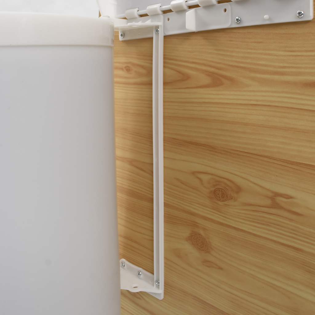 Küchen-Einbau-Mülleimer Kunststoff 12 L