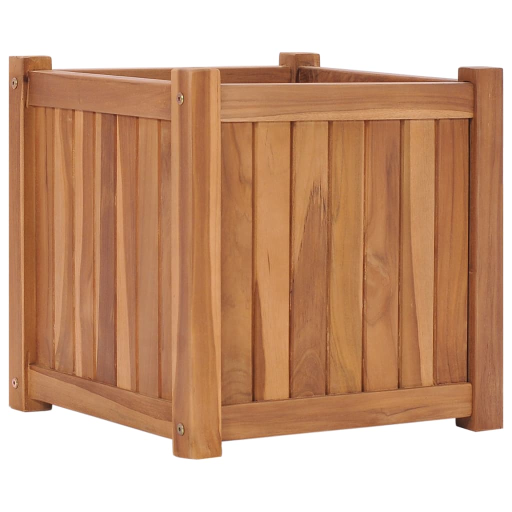Garten-Hochbeet Massivholz Teak