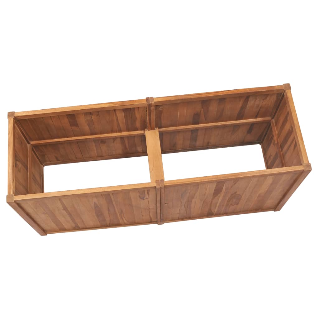 Garten-Hochbeet Massivholz Teak