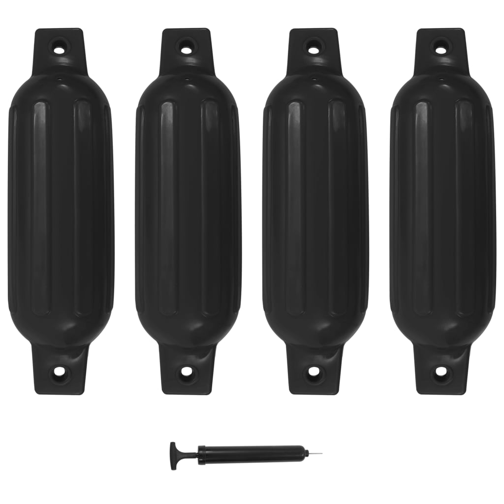 Bootsfender 4 Stk. 58,5X16,5 Cm Pvc
