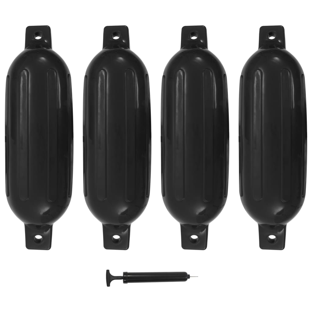 Bootsfender 4 Stk. 58,5X16,5 Cm Pvc