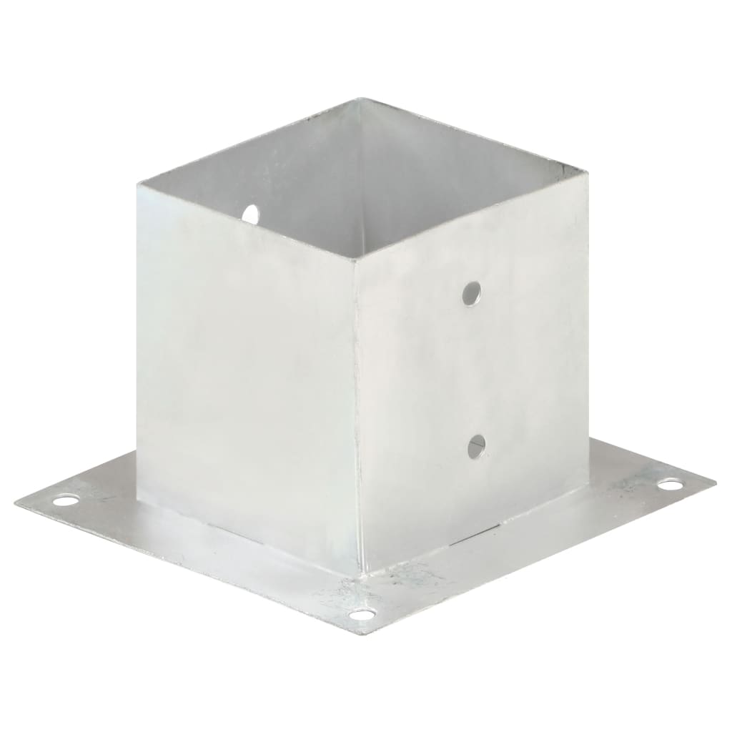 Pfostenanker 4 Stk. Verzinktes Metall