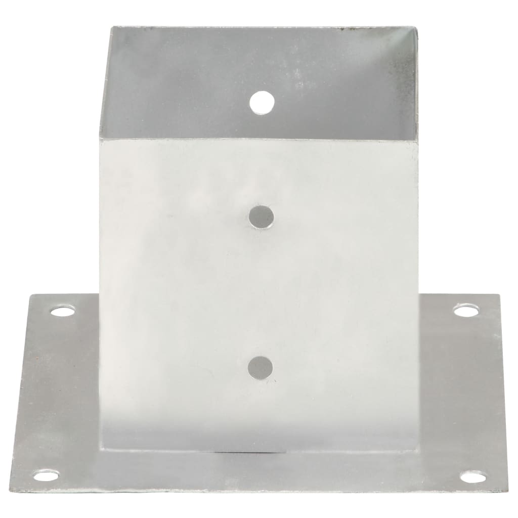 Pfostenanker 4 Stk. Verzinktes Metall