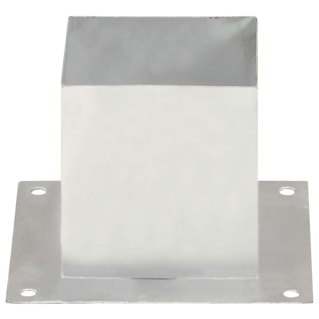 Pfostenanker 4 Stk. Verzinktes Metall