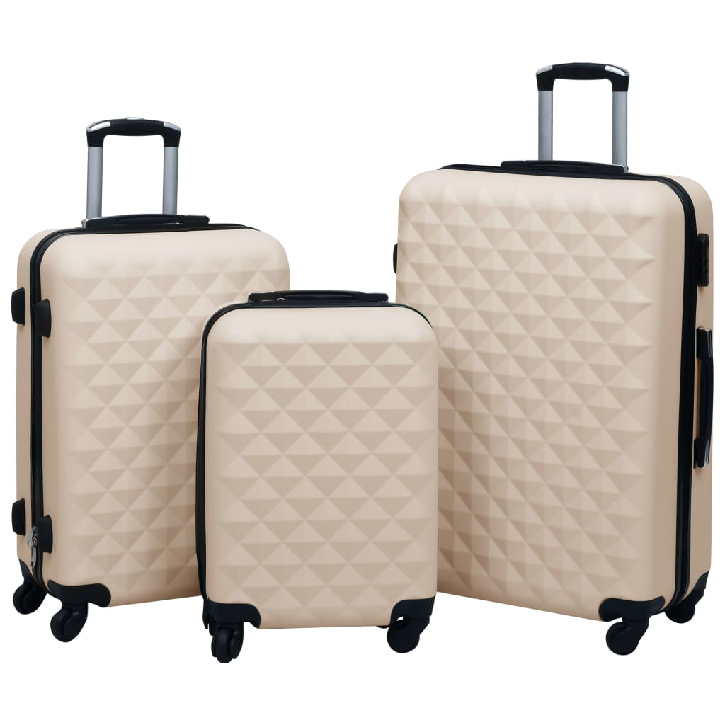 Hartschalen-Trolley-Set 3 Stk. Abs