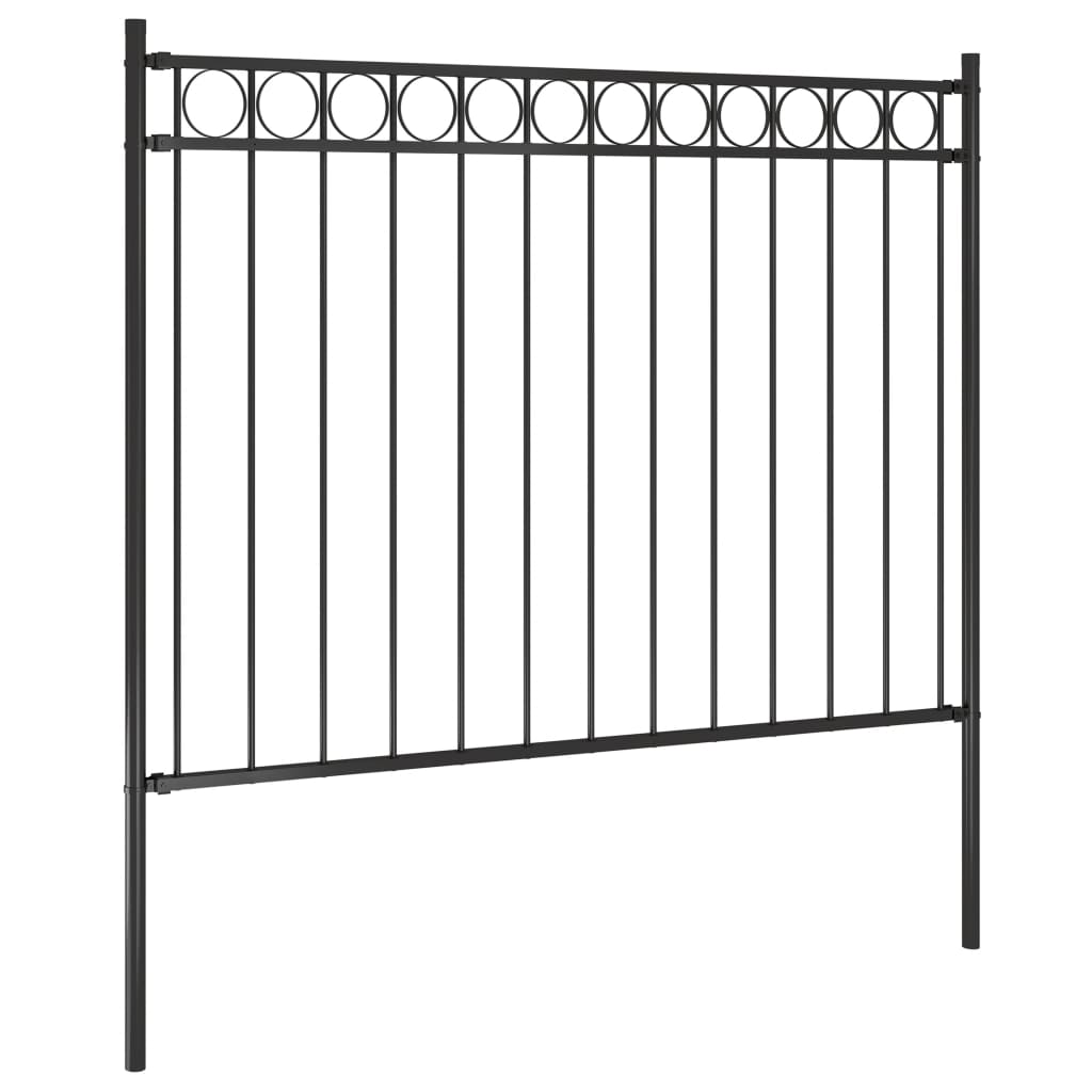 Gartenzaun Assen Stahl 1,7 X 1 M