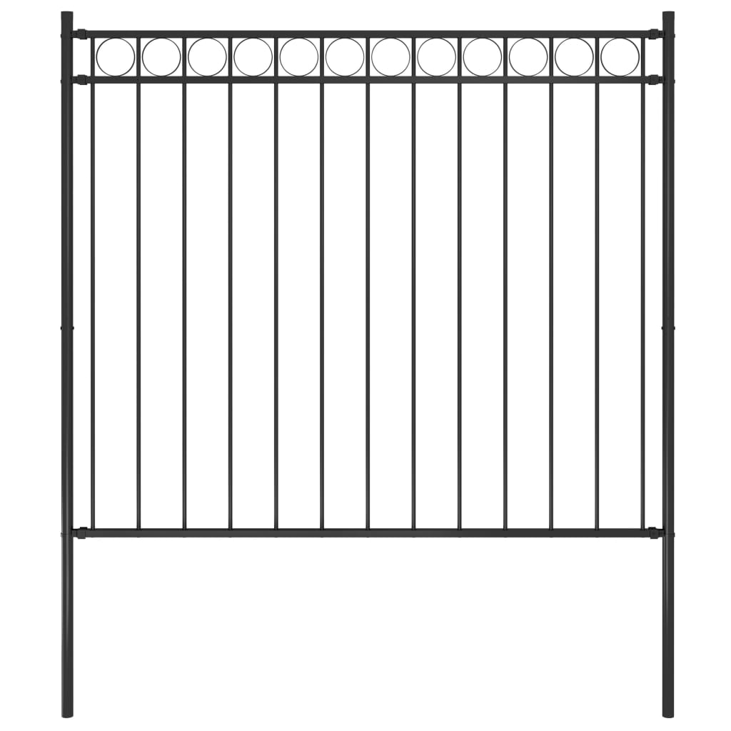 Gartenzaun Assen Stahl 1,7 X 1 M