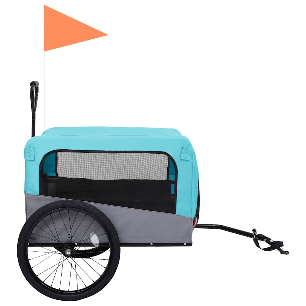 2-In-1 Fahrradanhänger Für Hunde Und Buggy