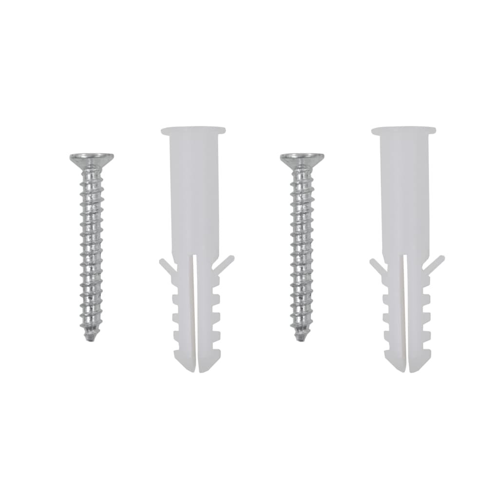Wandspiegel 2 Stk. 50 Cm Rund Glas