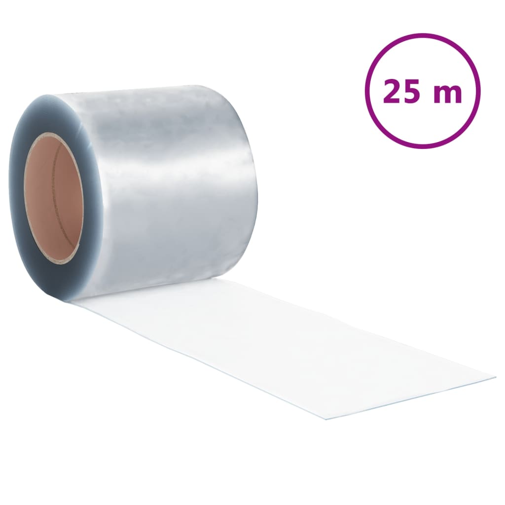 Streifenvorhang Rolle Pvc 1,6 Mm X 200 Mm 25M
