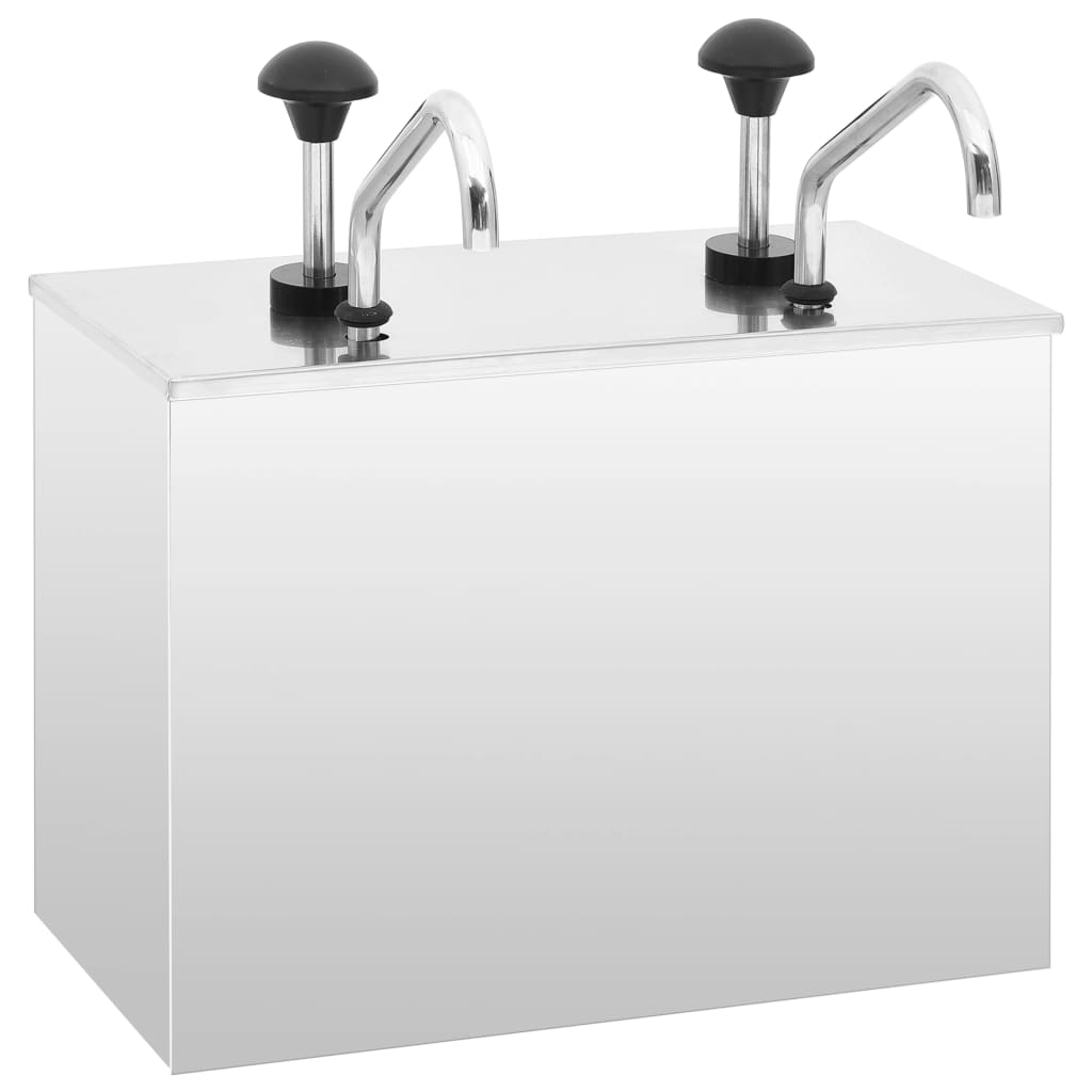 Saucen-Spender Edelstahl 3 X 3,5 L
