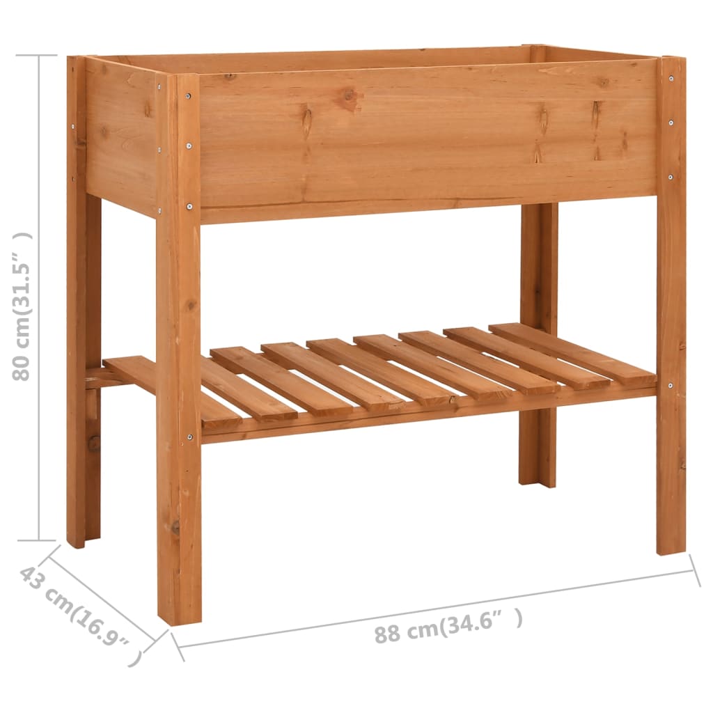 Pflanzkübel 88X43X80 Cm Tannenholz