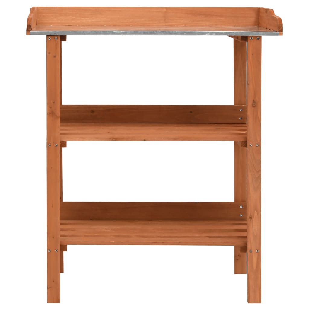 Pflanztisch 76X37X89 Cm Tannenholz