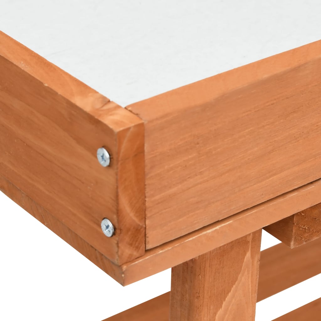 Pflanztisch 76X37X89 Cm Tannenholz