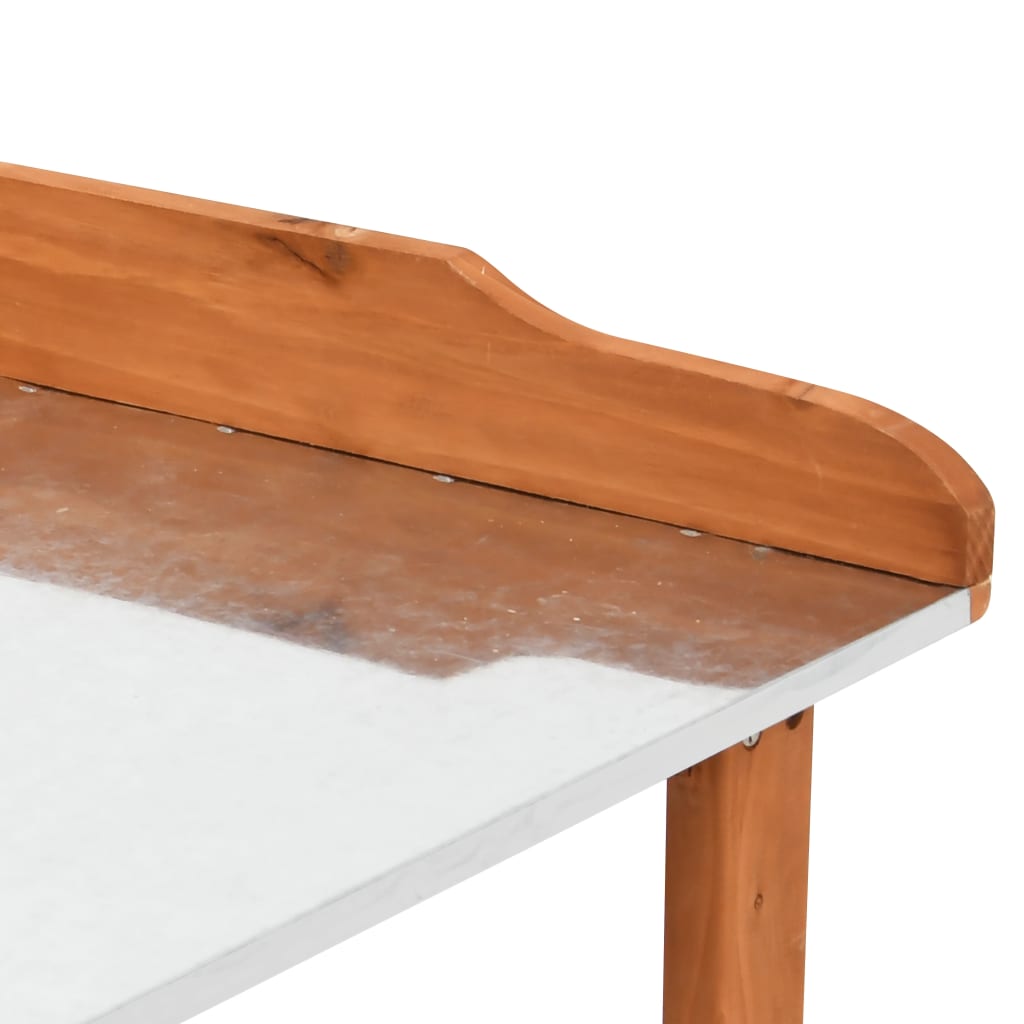 Pflanztisch 76X37X89 Cm Tannenholz