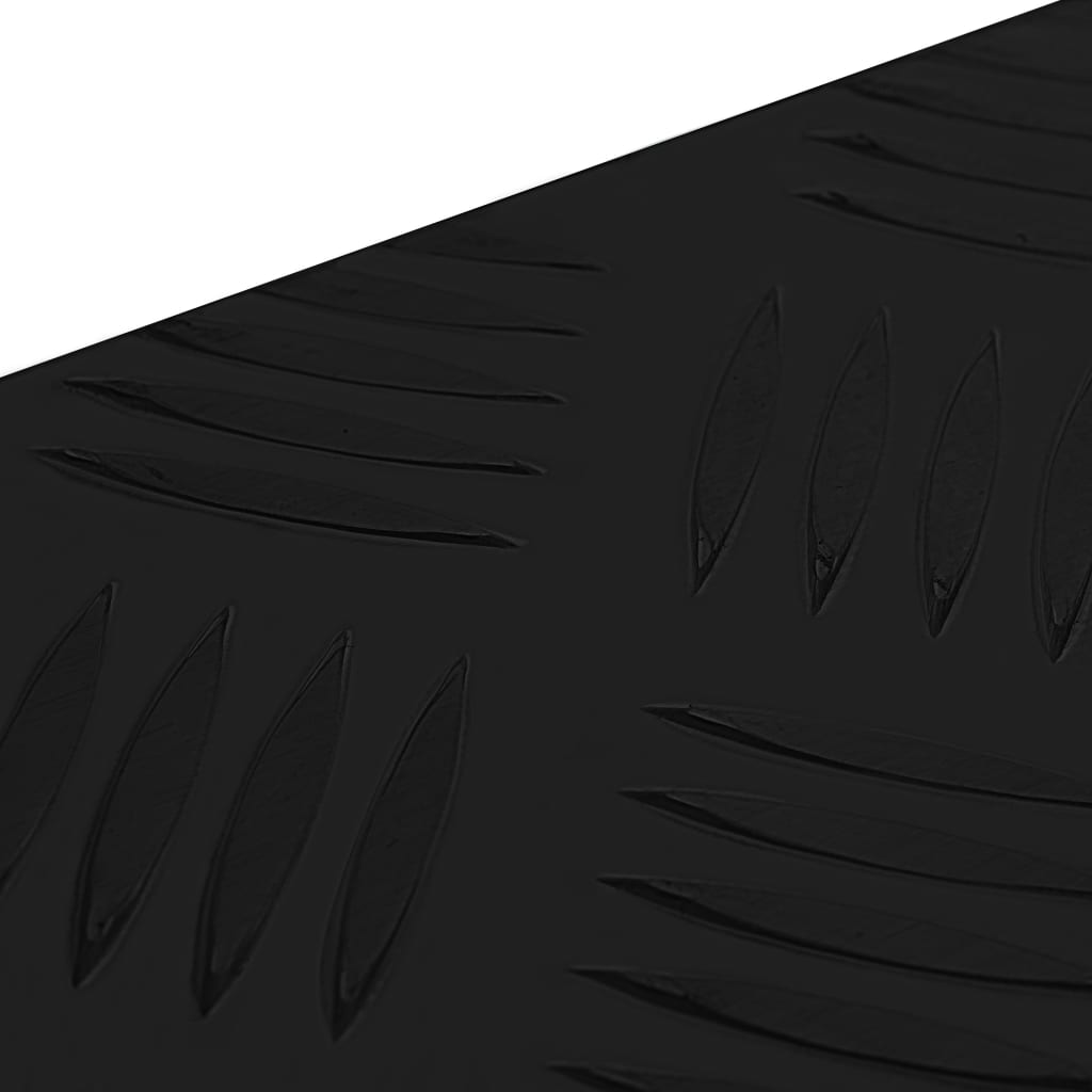 Aluminiumkiste 80×30×35 Cm Schwarz