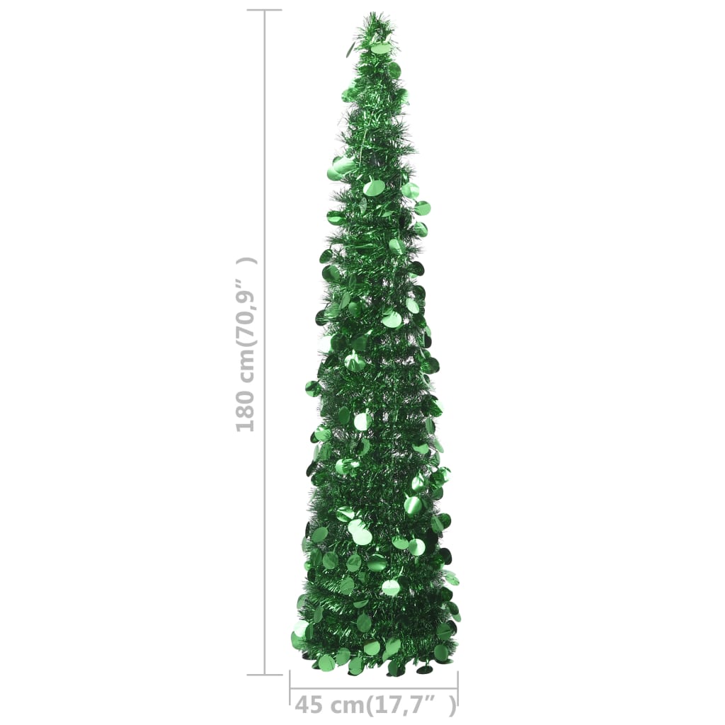 Künstlicher Pop-Up-Weihnachtsbaum 180 Cm Pet Grün
