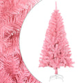 Künstlicher Weihnachtsbaum Mit Ständer 180 Cm Pvc Rosa