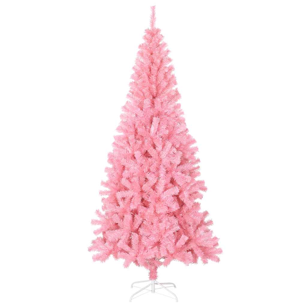 Künstlicher Weihnachtsbaum Mit Ständer 180 Cm Pvc Rosa