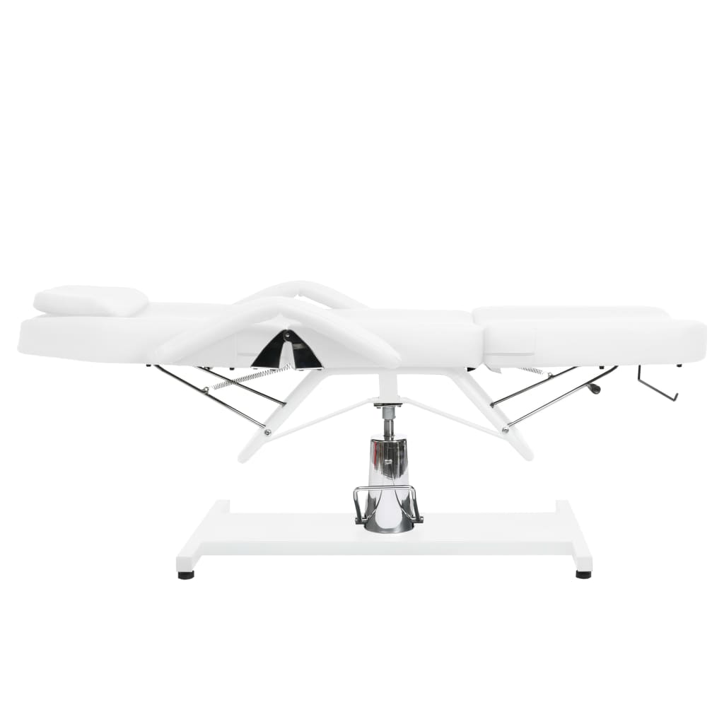 Massagetisch Weiß 180X62X(87-112) Cm