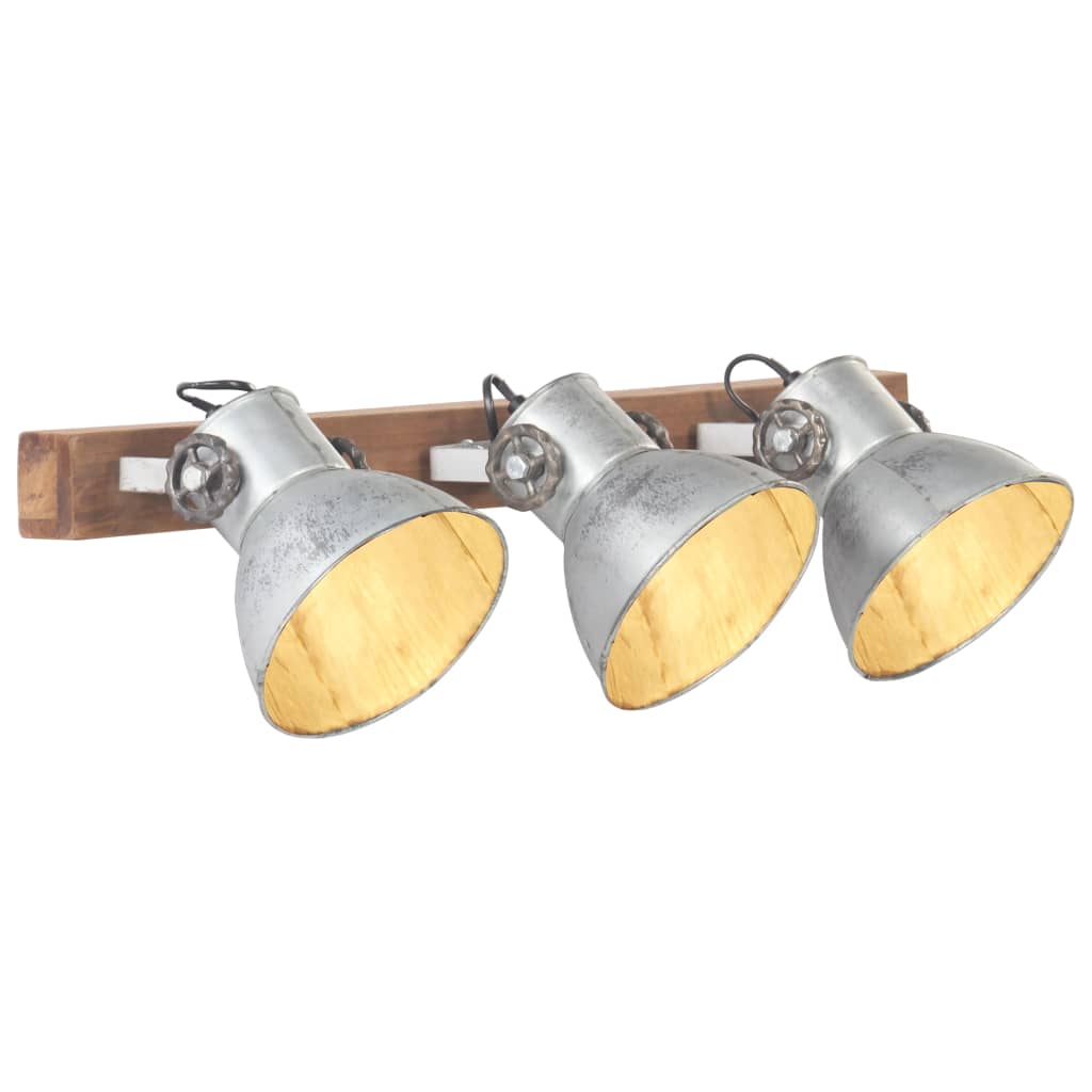Wandlampe Industriestil N 45X25 Cm E27 Silber
