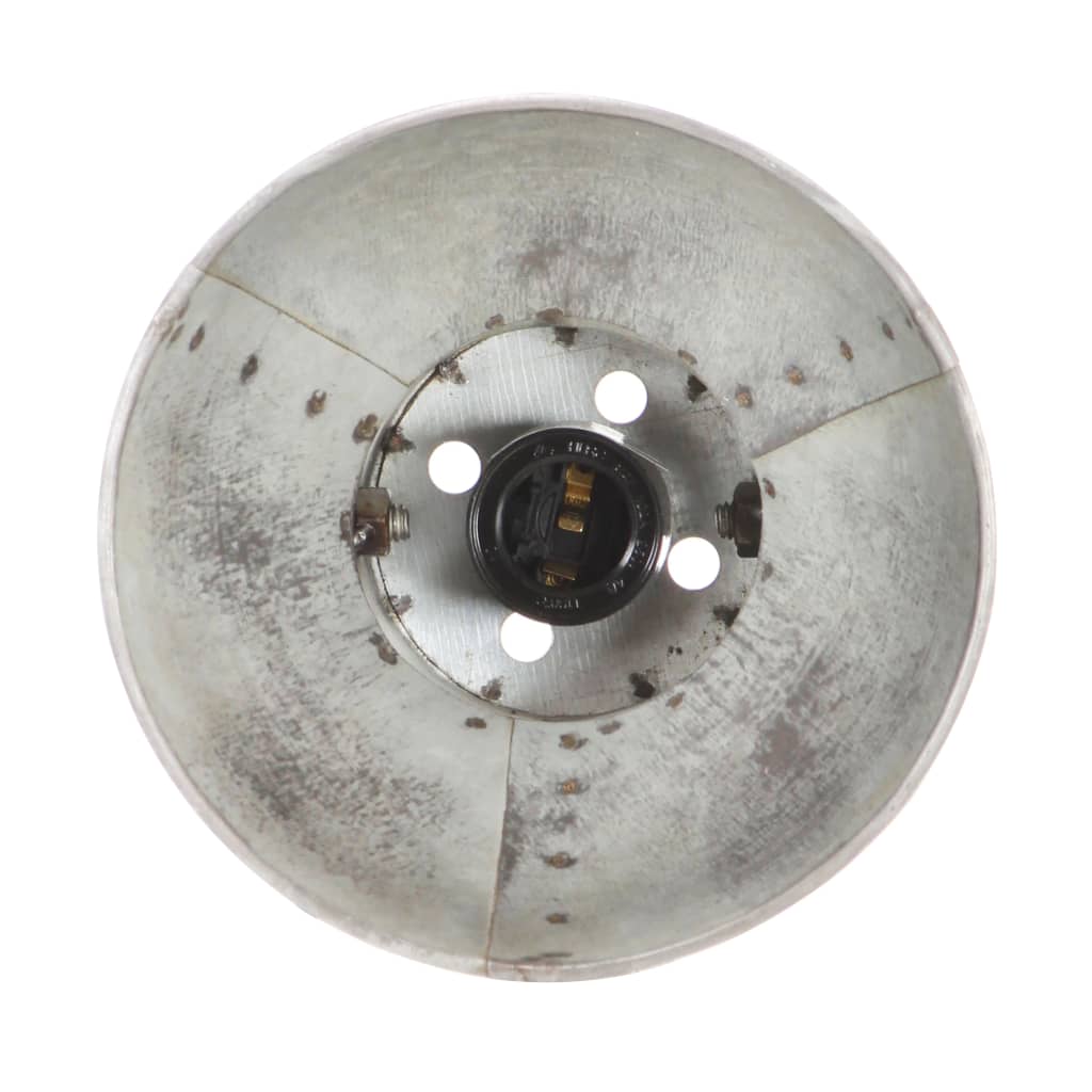 Wandlampe Industriestil N 45X25 Cm E27 Silber