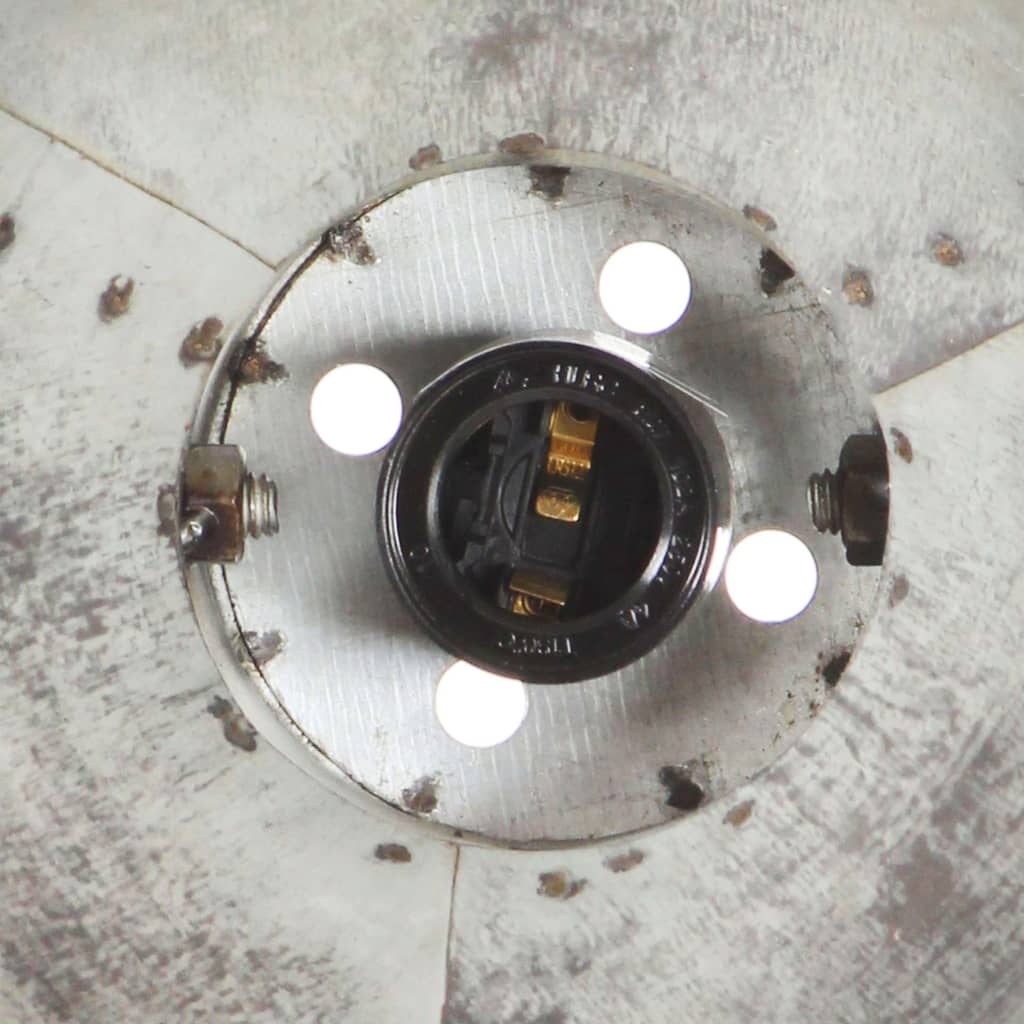 Wandlampe Industriestil N 45X25 Cm E27 Silber