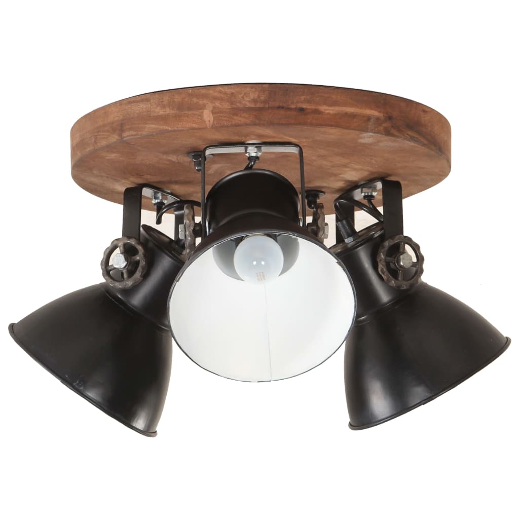 Deckenlampe Industriestil 25 W 42X27 Cm E27 Schwarz