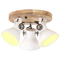 Wandlampe Industriestil 65X25 Cm E27 Weiß