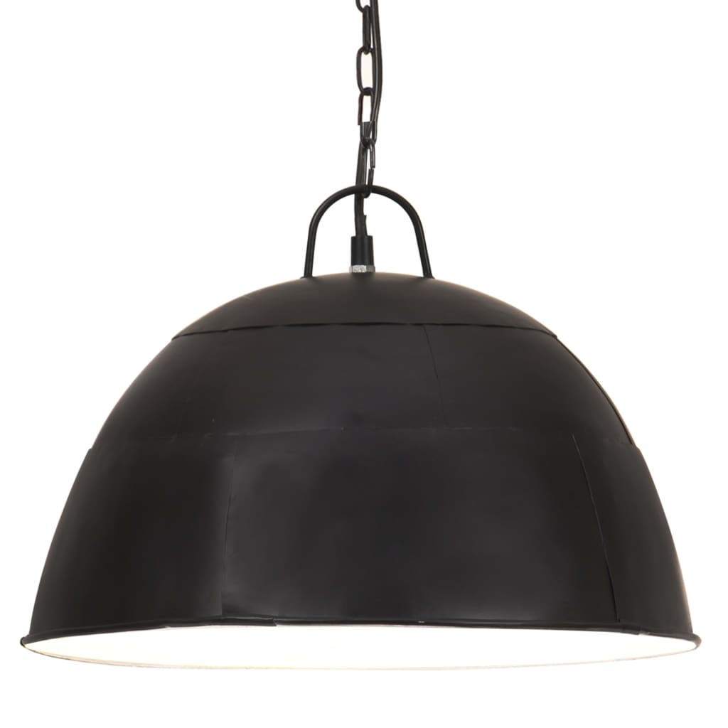 Hängelampe Vintage Industriestil 25 W Rund 41 Cm E27 Schwarz