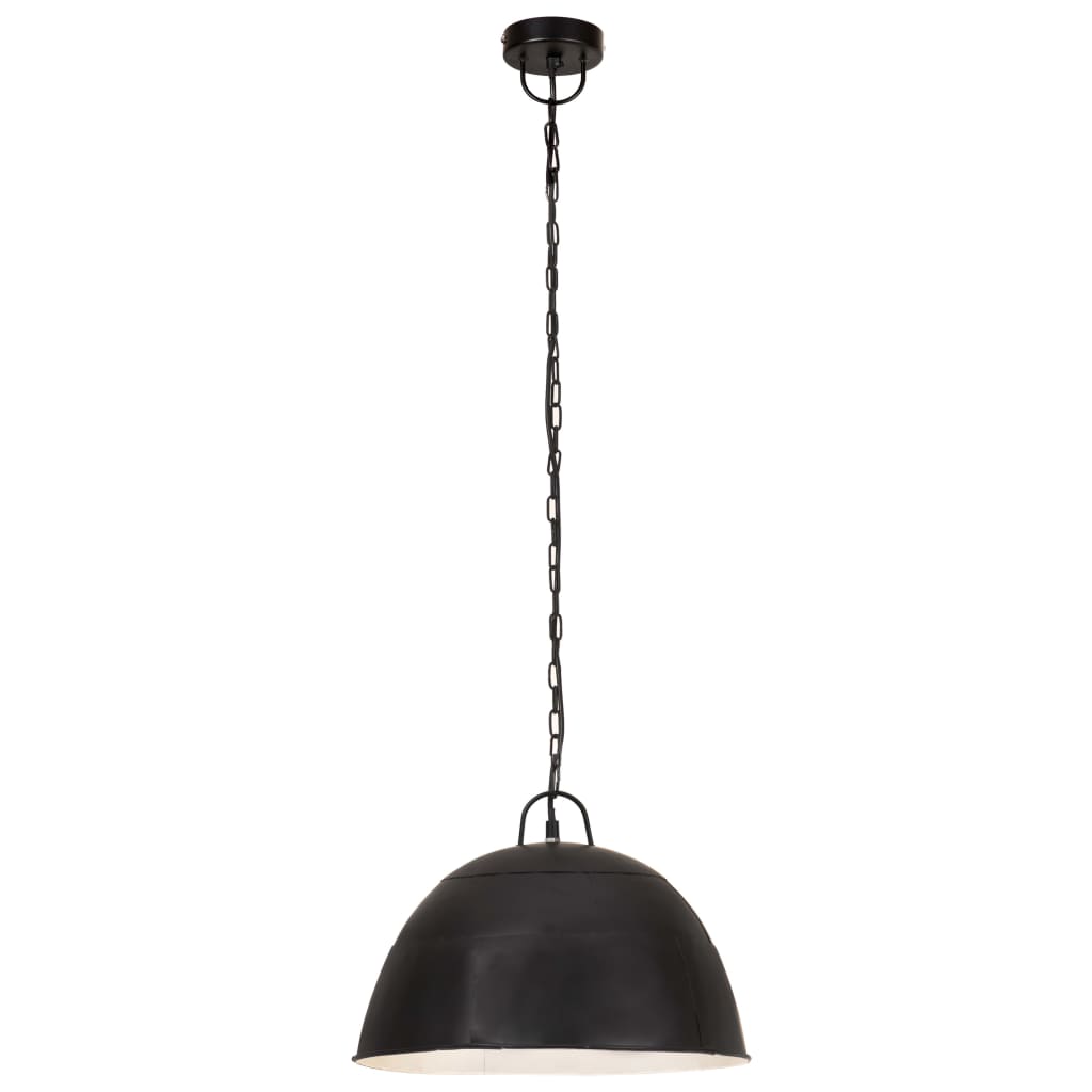 Hängelampe Vintage Industriestil 25 W Rund 41 Cm E27 Schwarz