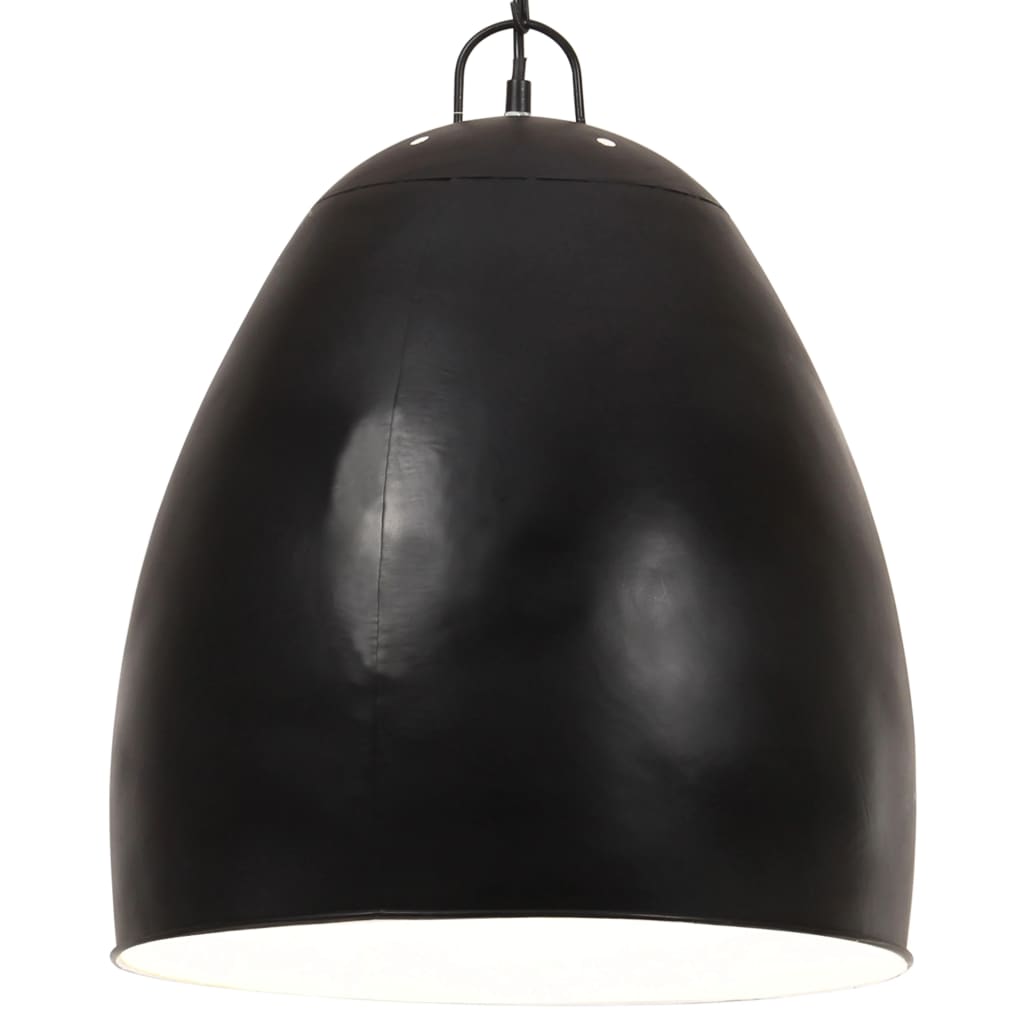 Hängelampe Industriestil 25 W Rund 42 Cm E27 Schwarz