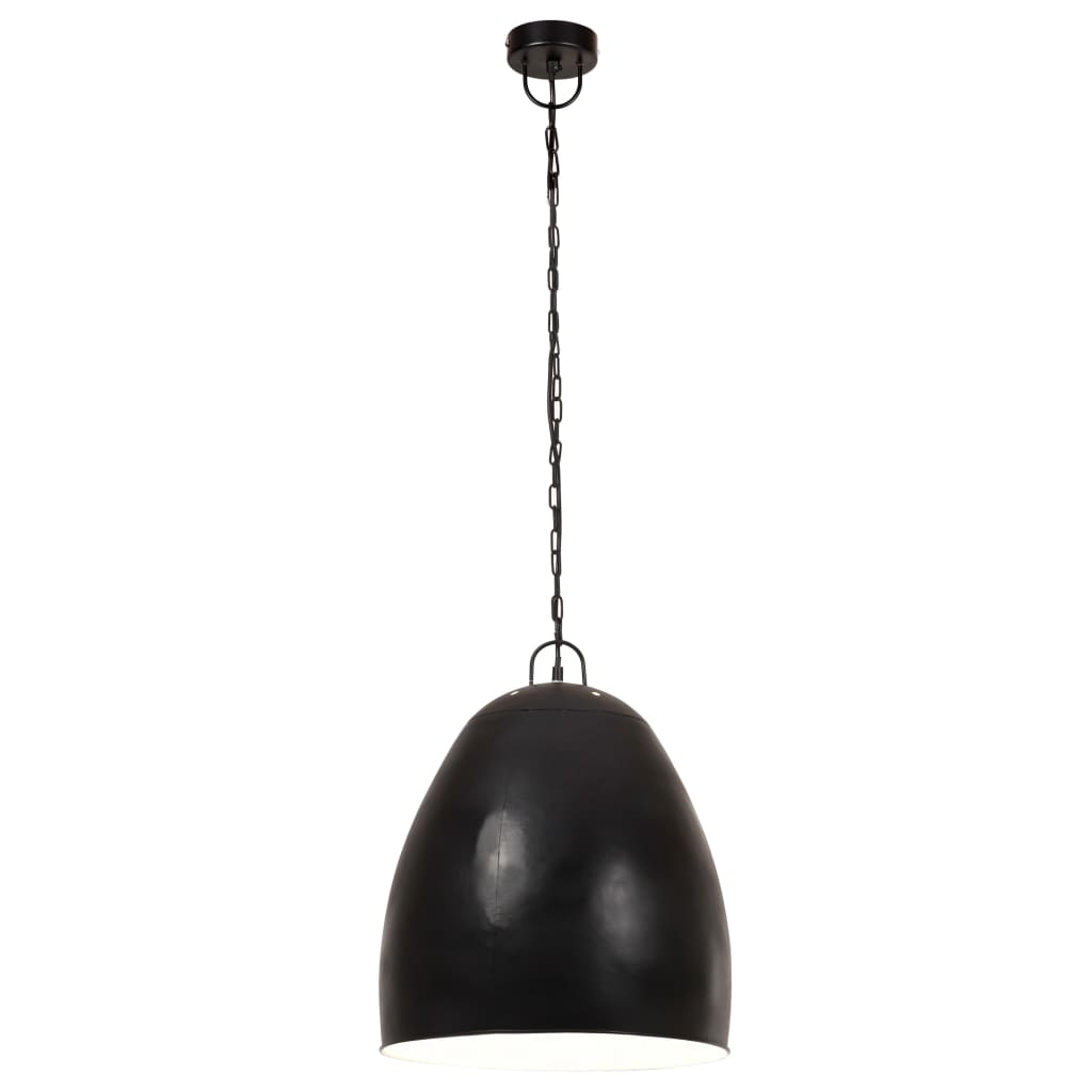 Hängelampe Industriestil 25 W Rund 42 Cm E27 Schwarz