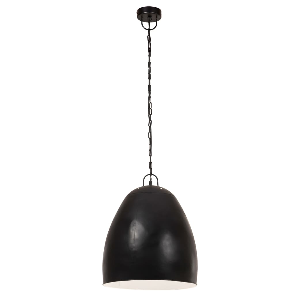 Hängelampe Industriestil 25 W Rund 42 Cm E27 Schwarz