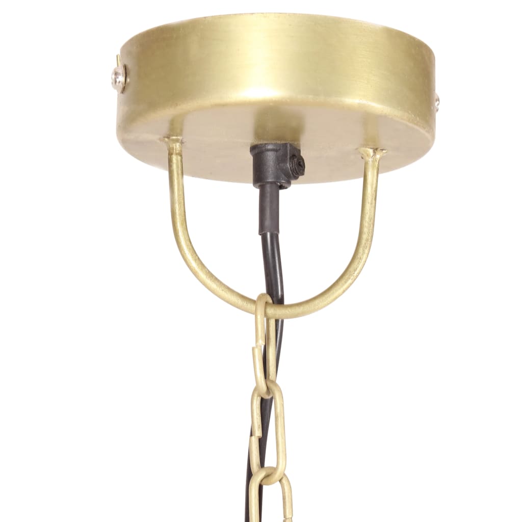 Hängelampe Industriestil 25 W Rund 32 Cm E27 Messing