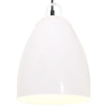 Hängelampe Industriestil 25 W Rund 32 Cm E27 Weiß
