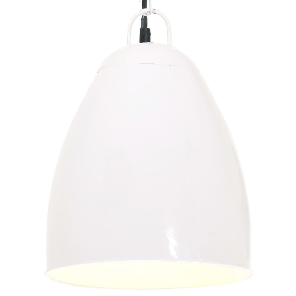 Hängelampe Industriestil 25 W Rund 32 Cm E27 Weiß