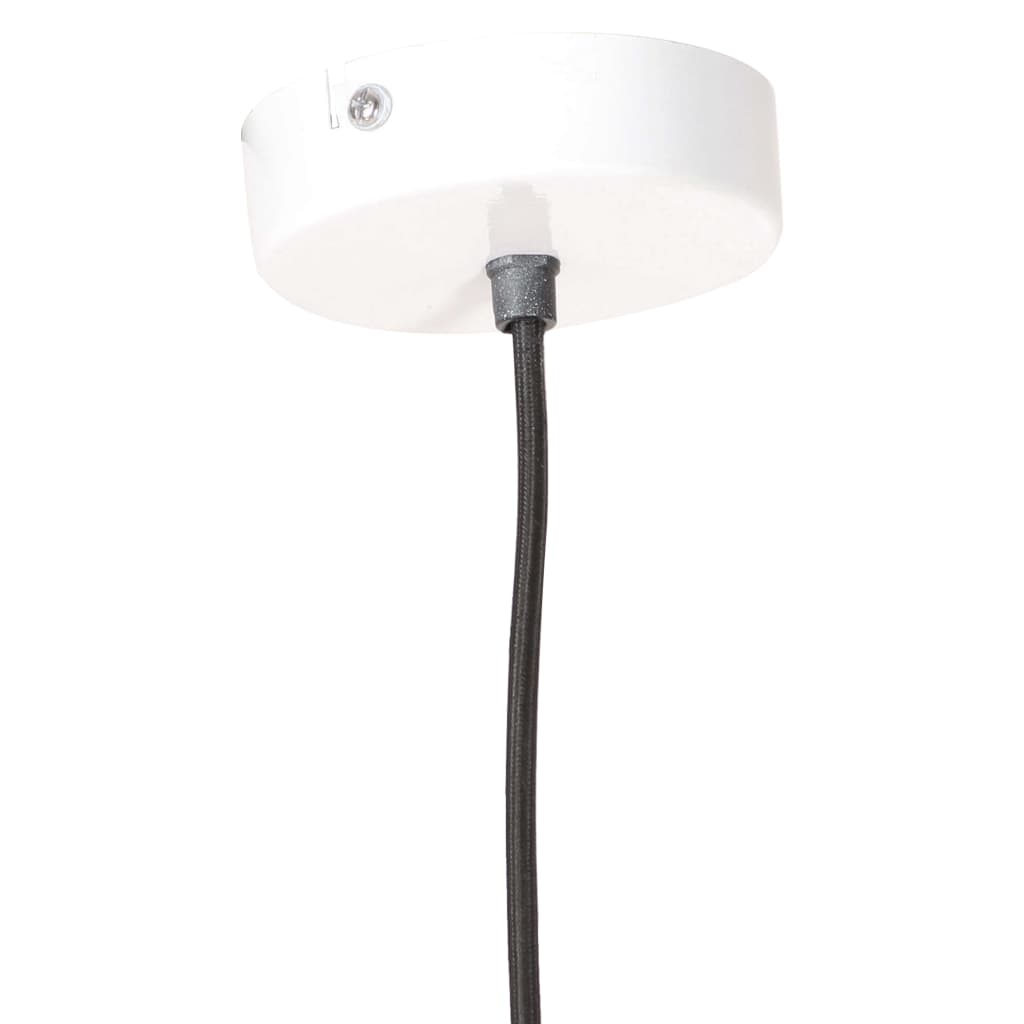 Hängelampe 25 W Rund 28,5 Cm E27 Weiß