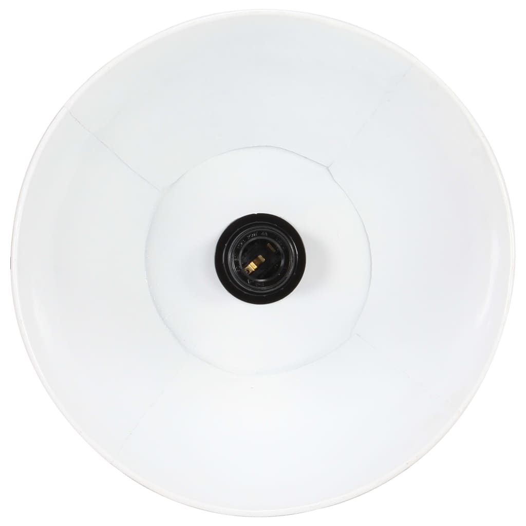 Hängelampe 25 W Rund 28,5 Cm E27 Weiß