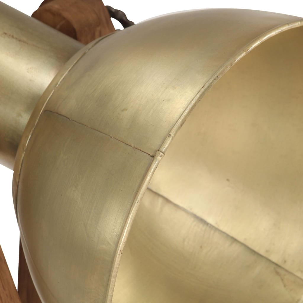 Stehlampe E27 Mango Massivholz