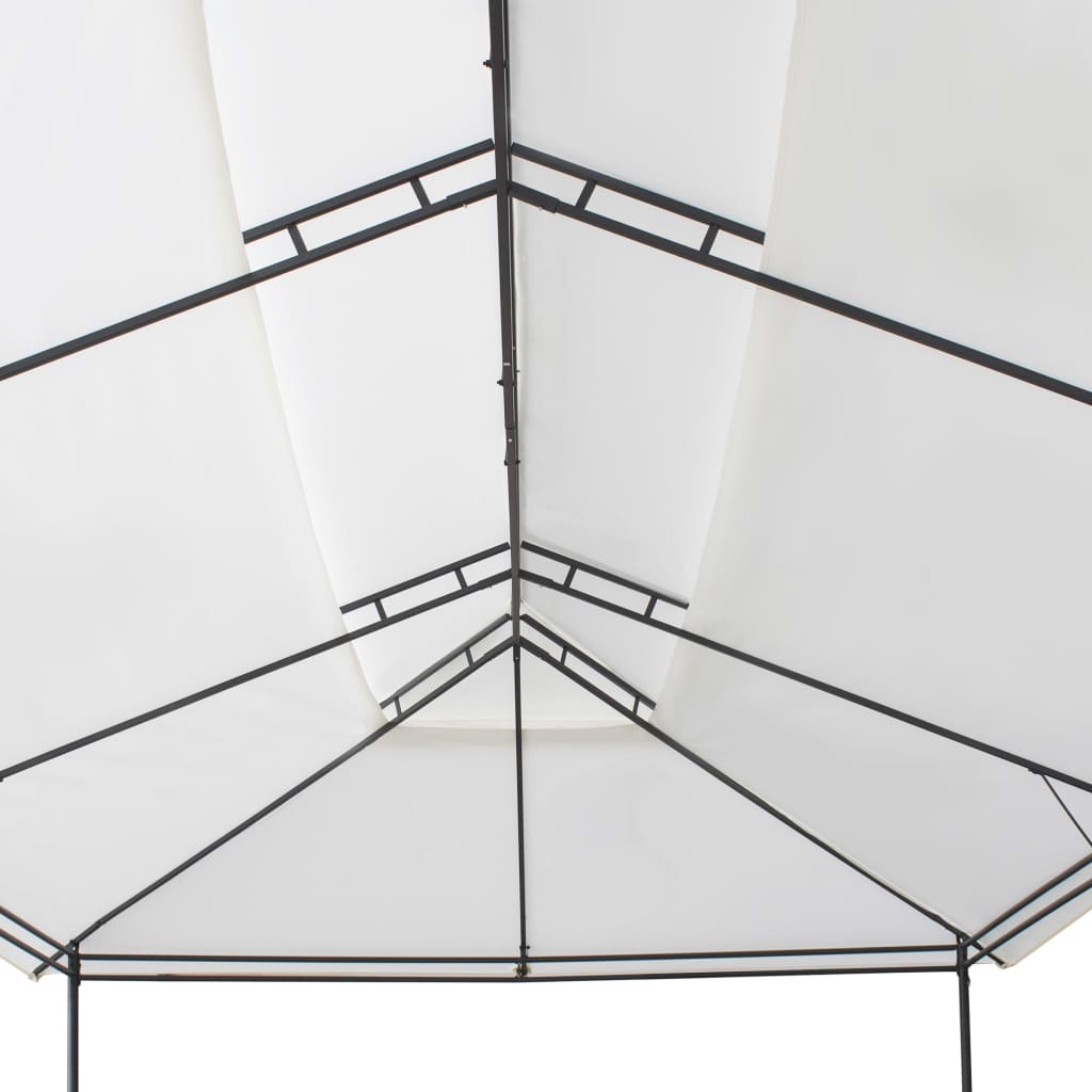 Pavillon 600X298X270 Cm Weiß 180G/M²