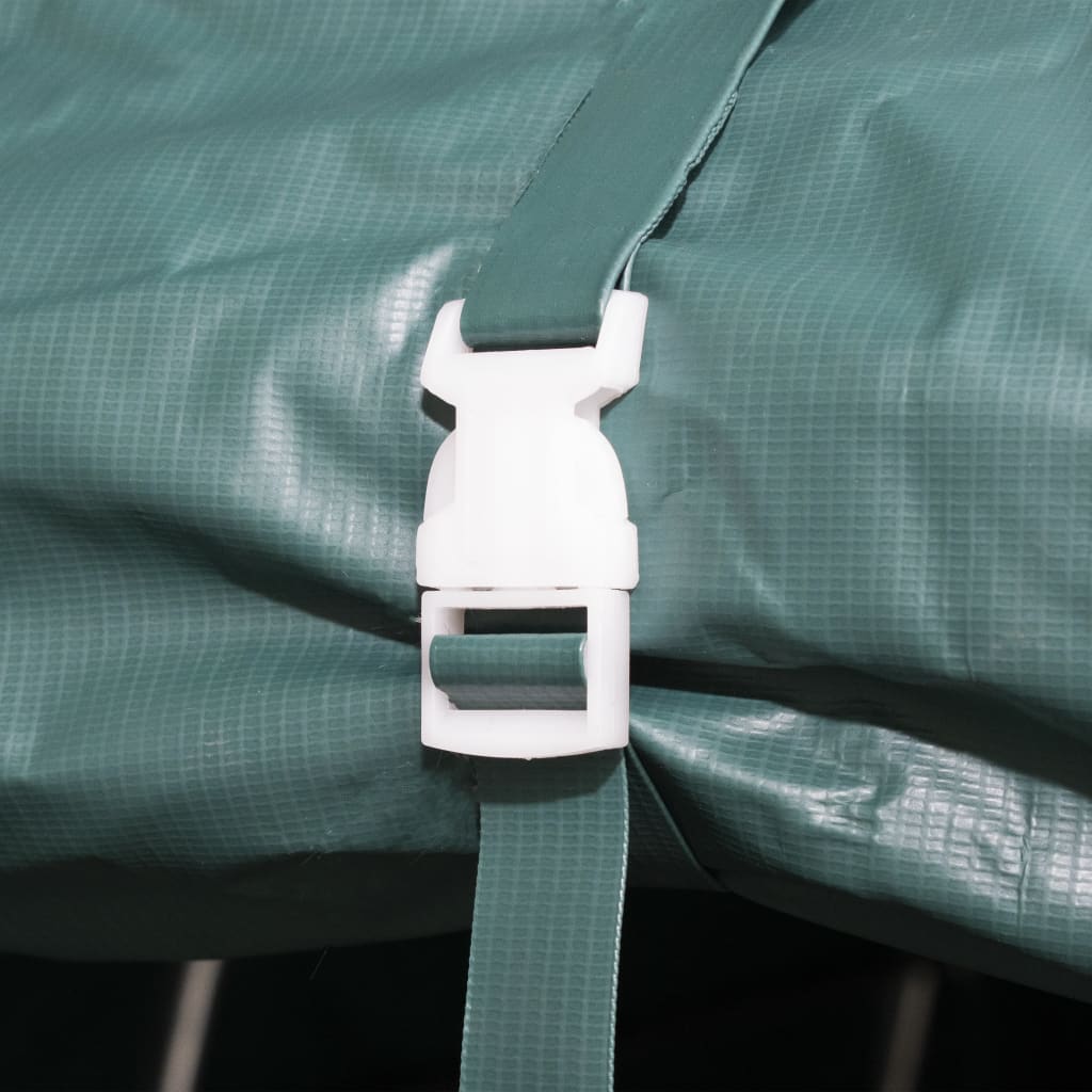 Weidezelt Pvc 550 G/M² 3,3×16 M Dunkelgrün