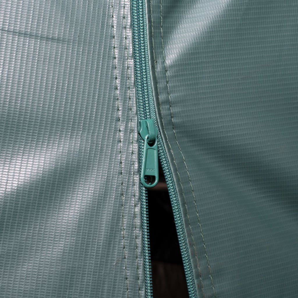 Weidezelt Pvc 550 G/M² 3,3×16 M Dunkelgrün