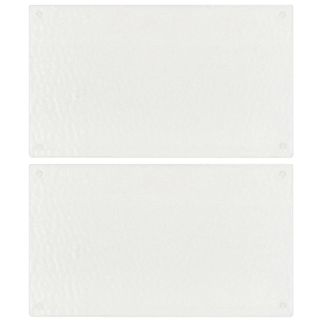 Schneidebretter 2 Stk. In Betonoptik Hartglas