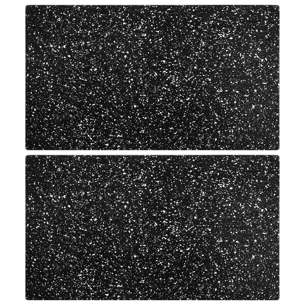 Schneidebretter 2 Stk. In Betonoptik Hartglas