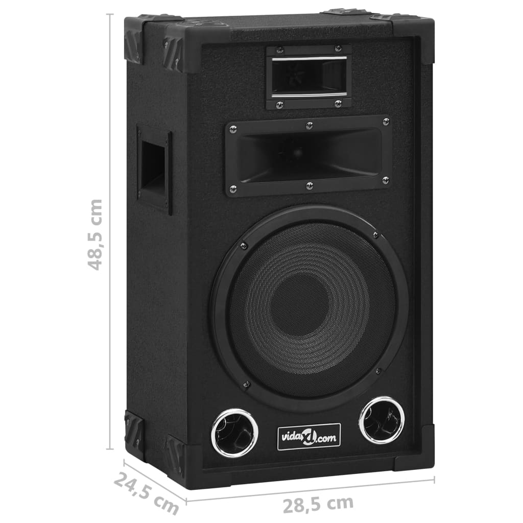 Professionelle Hifi-/Bühnen-Lautsprecher Passiv 2 Stk. 800 W