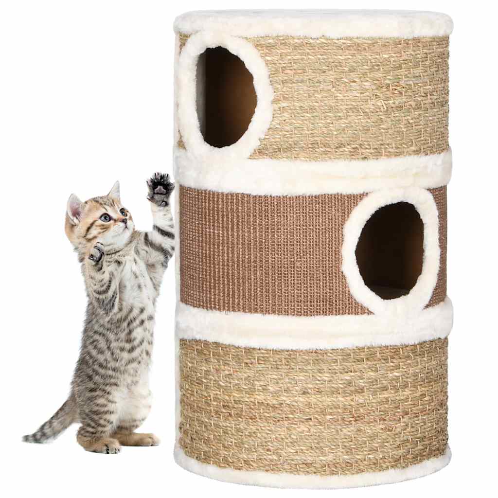 Katzen-Kratztonne 60 Cm Seegras