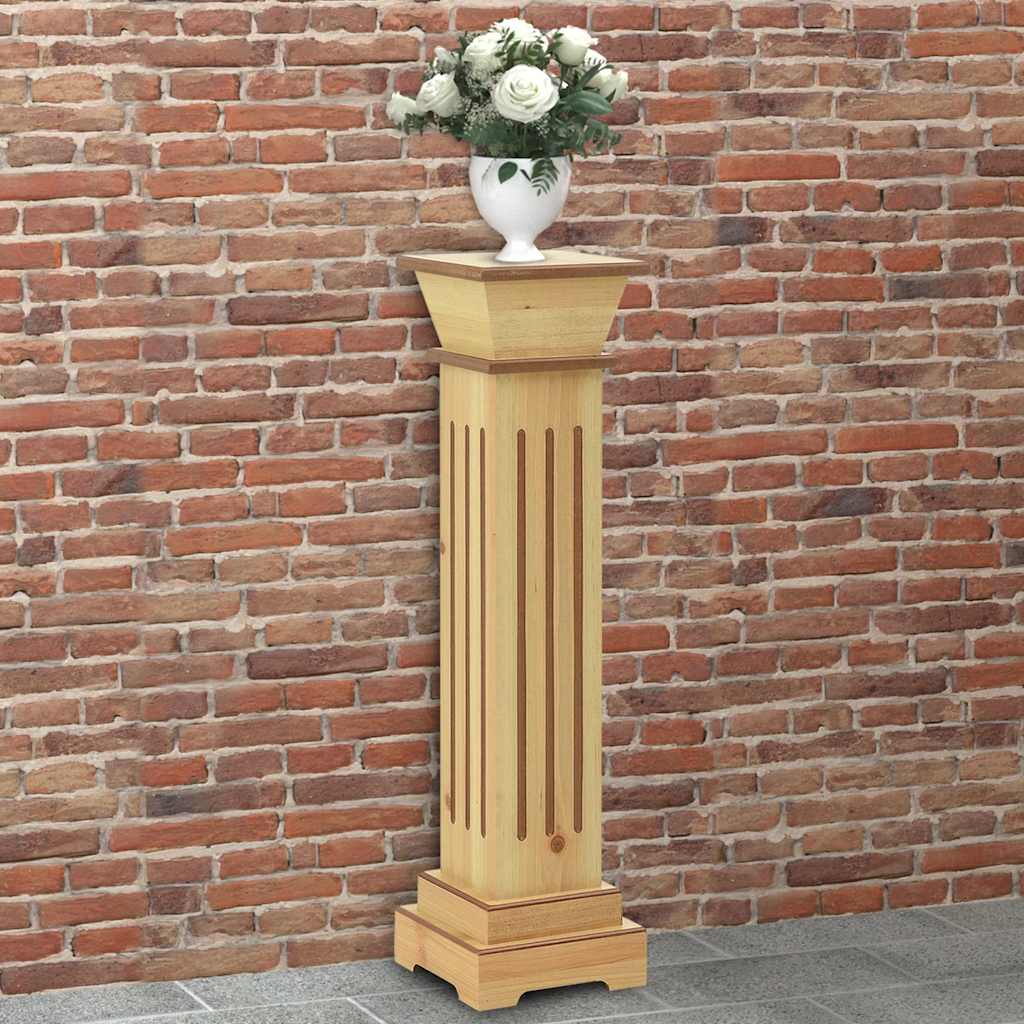 Klassischer Säulen-Pflanzenständer 17X17X66 Cm Mdf